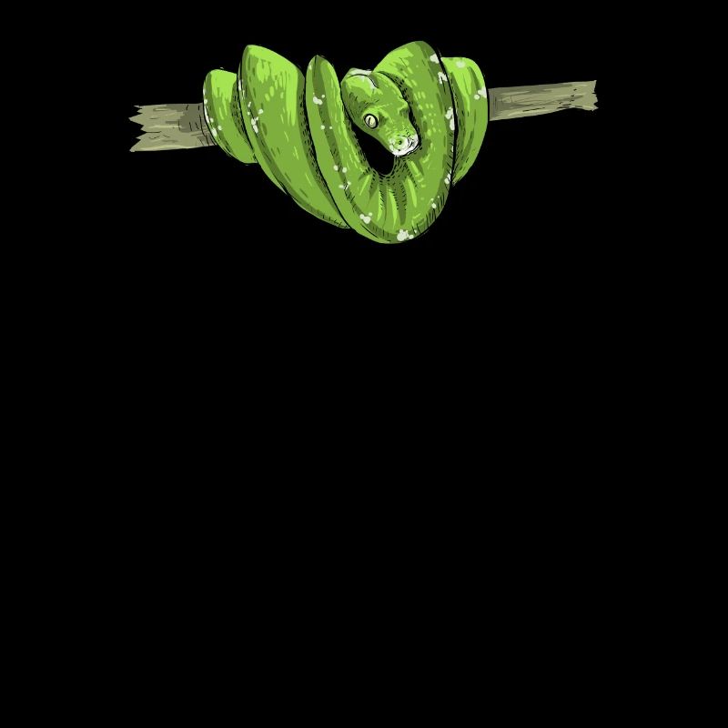 Morelia Viridis I Green Tree Python Snake Phyton