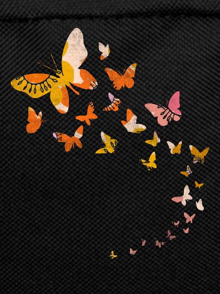 Cute flowers butterfly