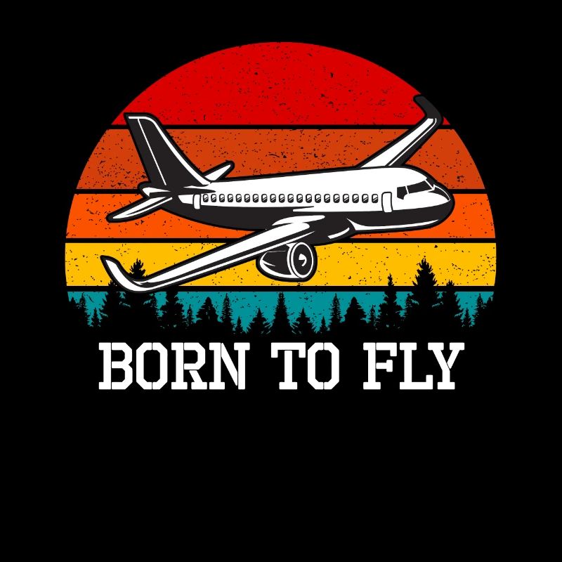 Airplane Pilot - Born to Fly - Flying