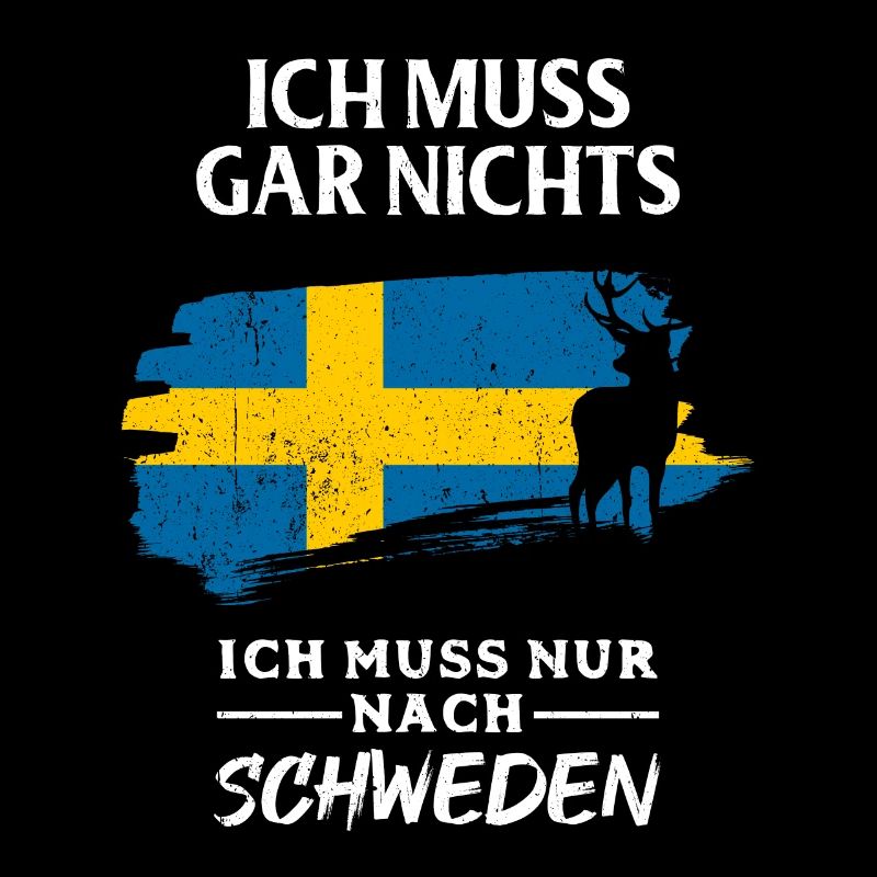 Schweden Flagge Tshirt