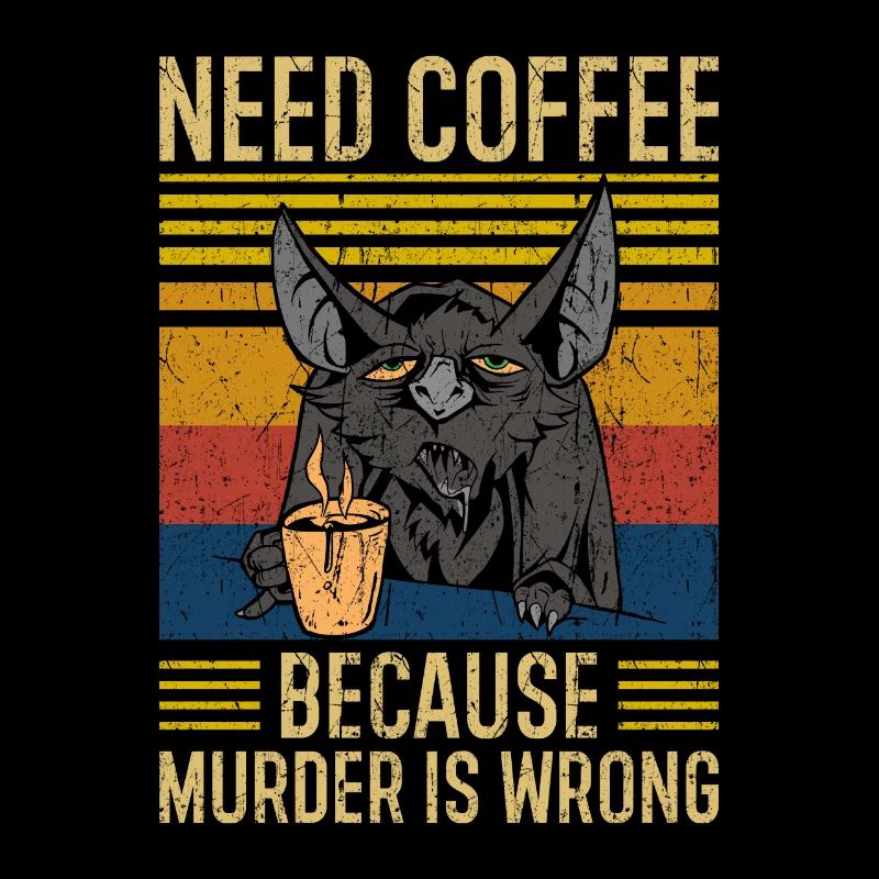 Need Coffee Kaffee Spruch