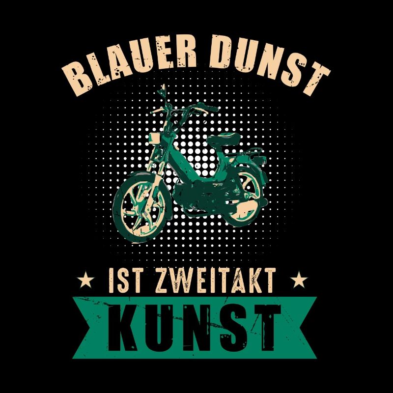 Maxi Moped Blauer Dunst Ist ZweiTakt Kunst