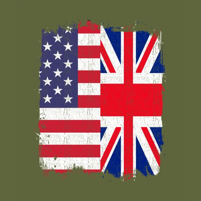 ROYAUME-UNI ÉTATS-UNIS Drapeau