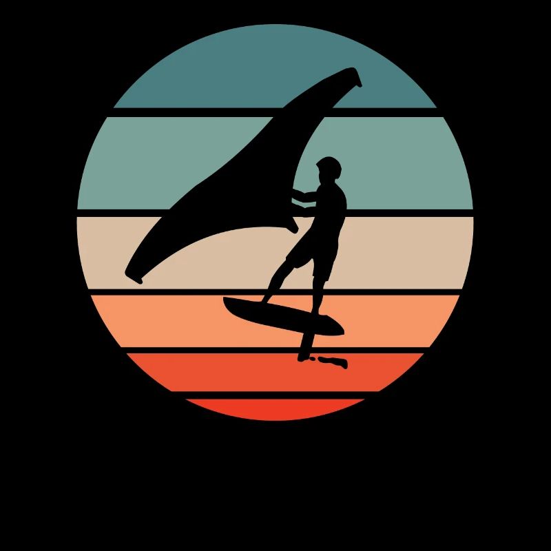 Wing Foiling Surf Surfing Surfer