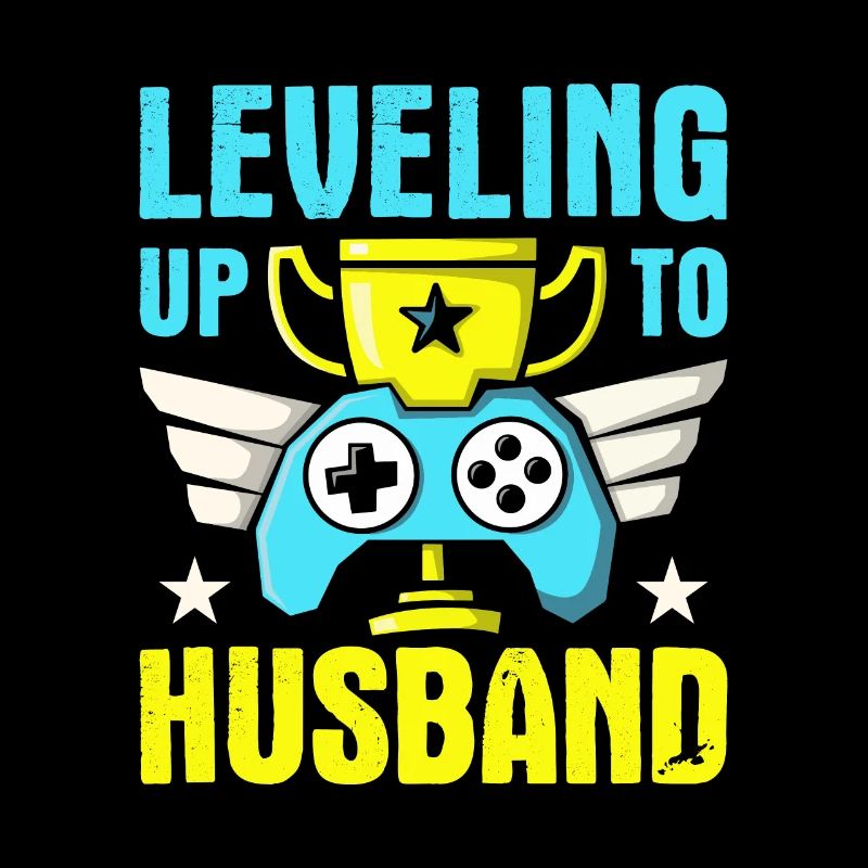 Gamer Groom Videospiel bald Ehemann sein,