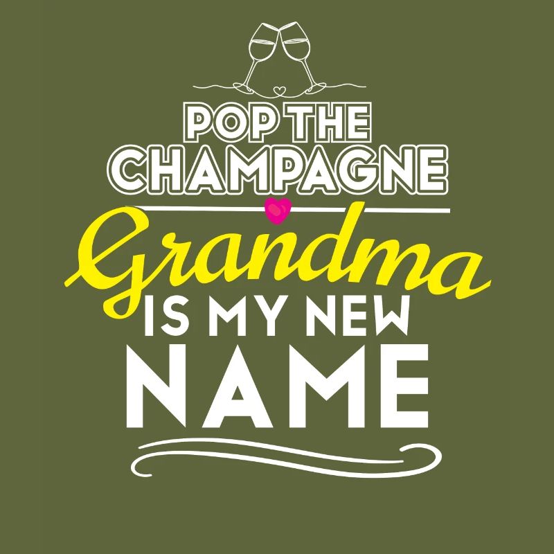 Öffnet Den Ich Werde Oma Großmutter