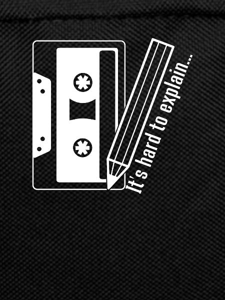 Cassette and pencil shirt