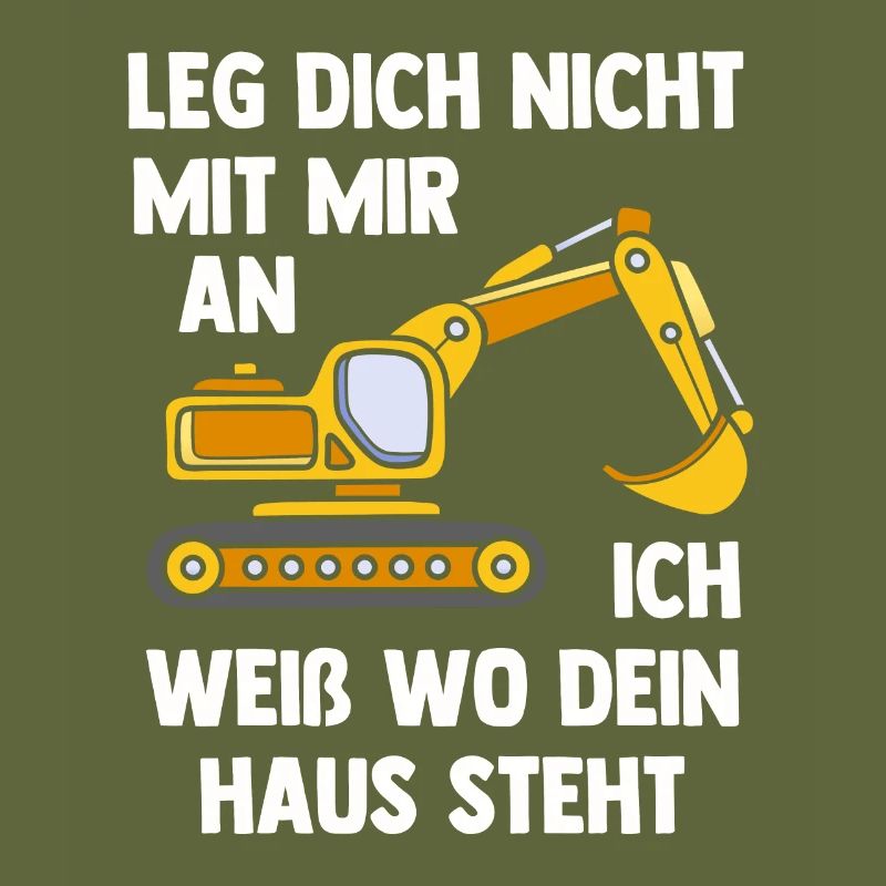Bagger bauarbeiter