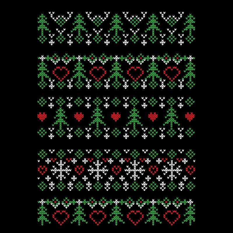 Ornament Pullover hässlicher Pullover