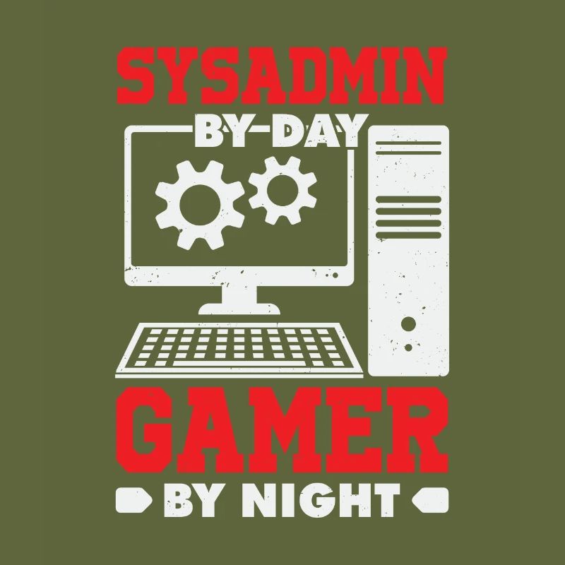 System Administrator Gamer Sysadmin Gift