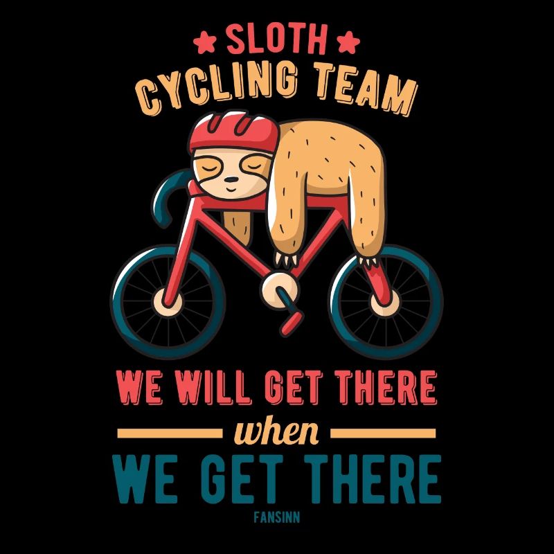 Sloth Cycling Team We Will Get There