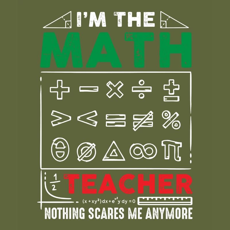 I Am A Math Teacher Funny Math for Teachers