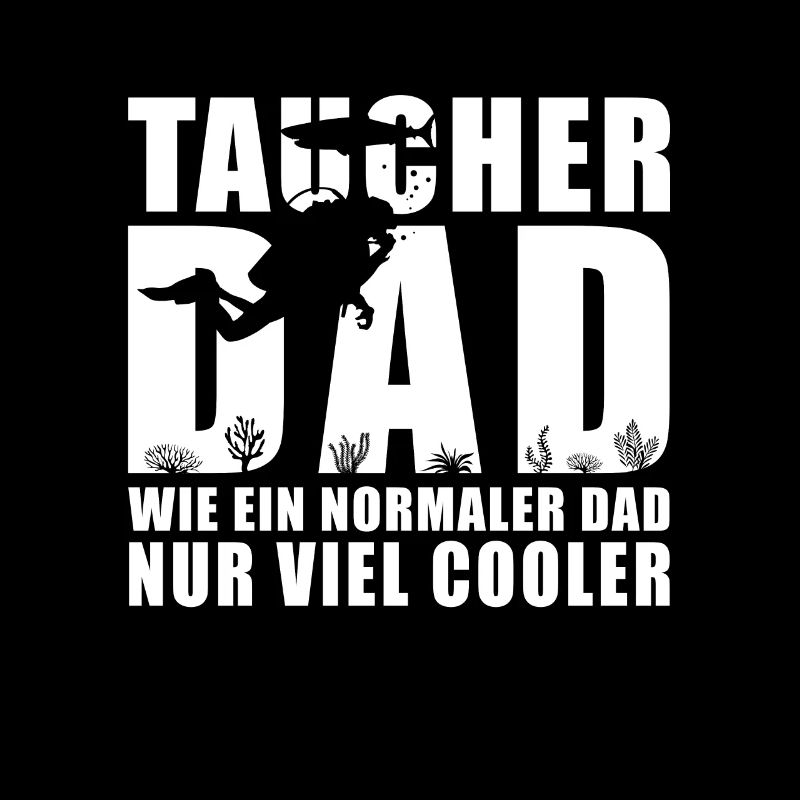 Plongeur Papa Beaucoup Plus Cool Plongée Plongée Sous-Marine