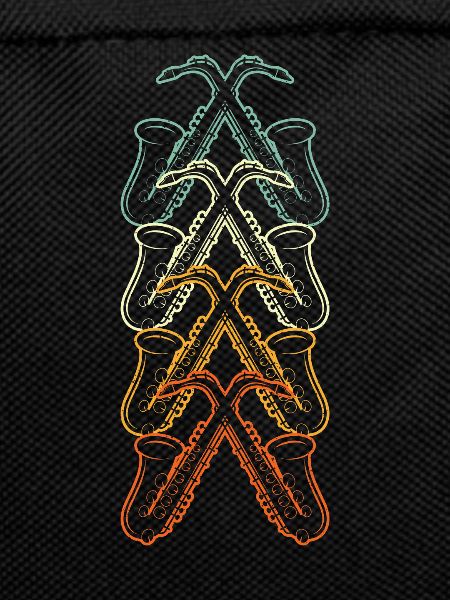 Saxophonist Gift Retro Saxophone