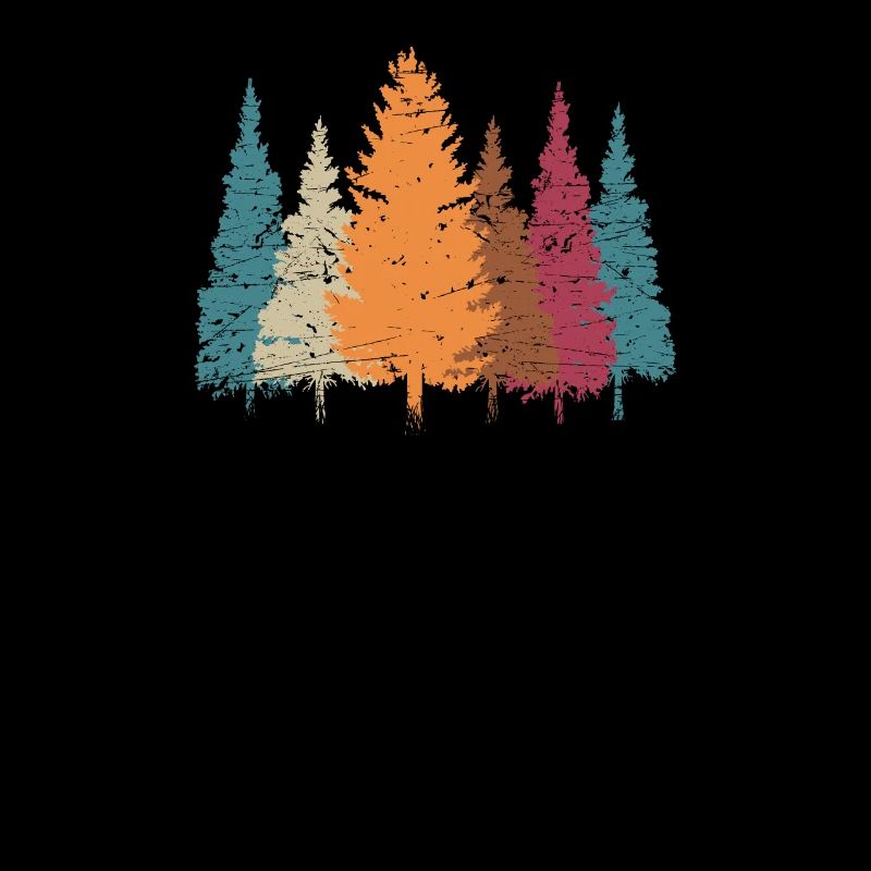 Idée cadeau Retro Forest Nature