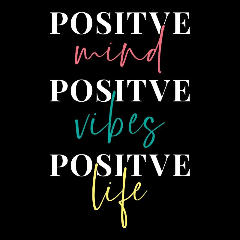 Positiv Denken Spruch