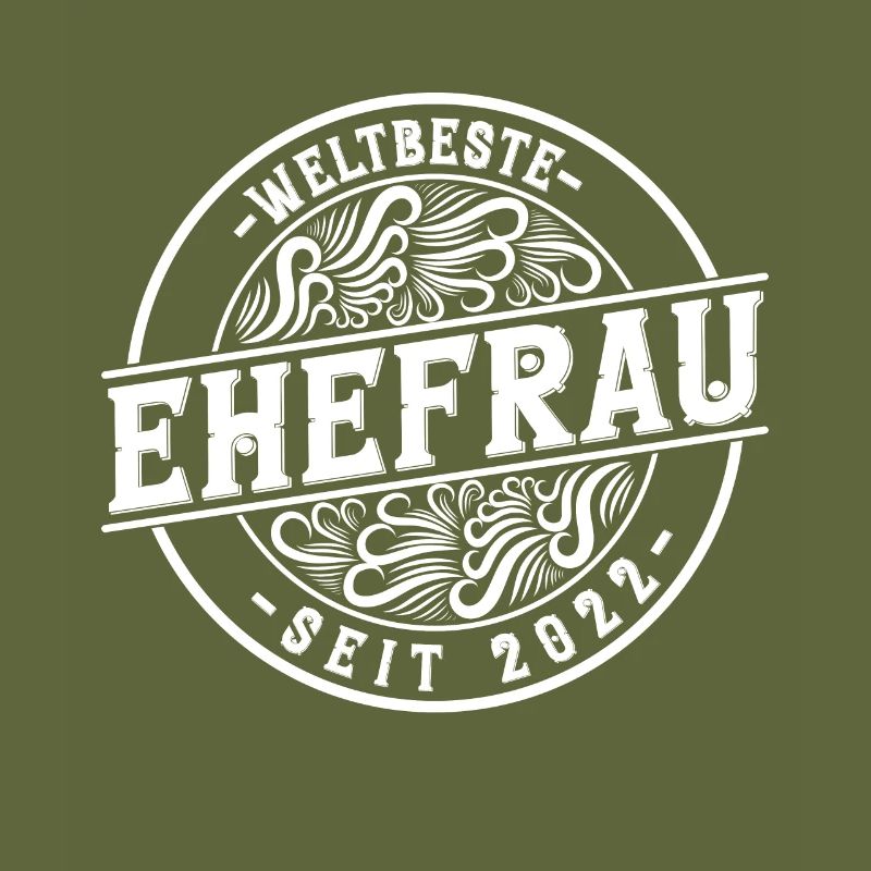Beste Ehefrau seit 2022 1. Hochzeitstag