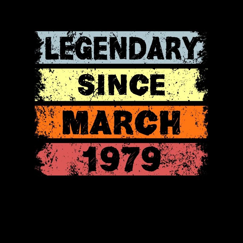 Legendary since March 1979 - Geburtstag