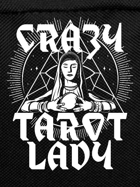 Crazy Tarot Lady Satanism Witchcraft