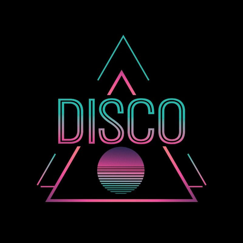 Disco Dancer Retro Dance 80s 90s Funny DJ