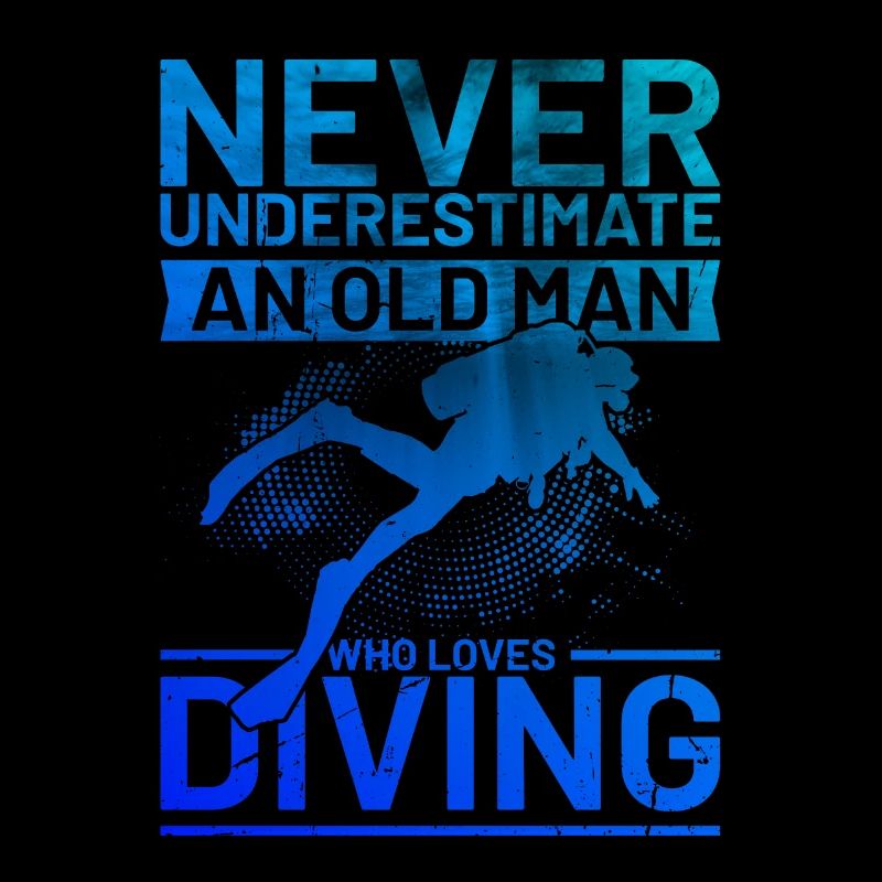 Scuba Diver Saying Men Divers