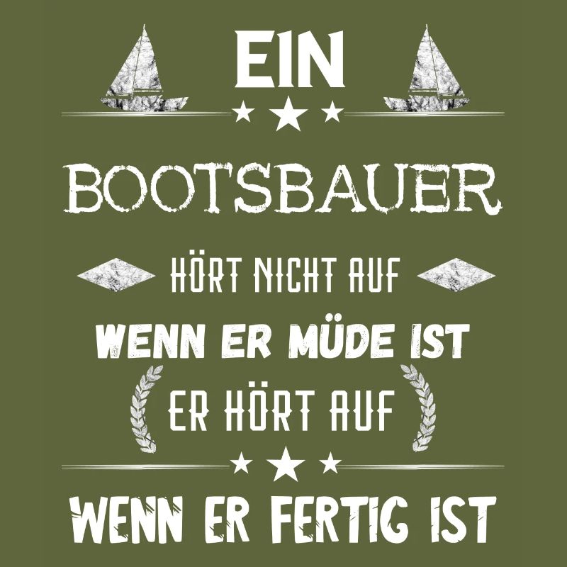 Bootsbauer Schiffe Boote Bauen Bootsbau Beruf