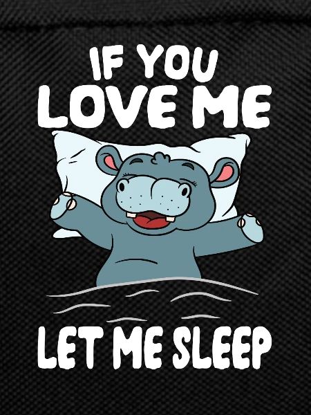 let me sleep hippo
