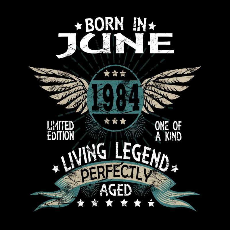 Legends Born in June 1984