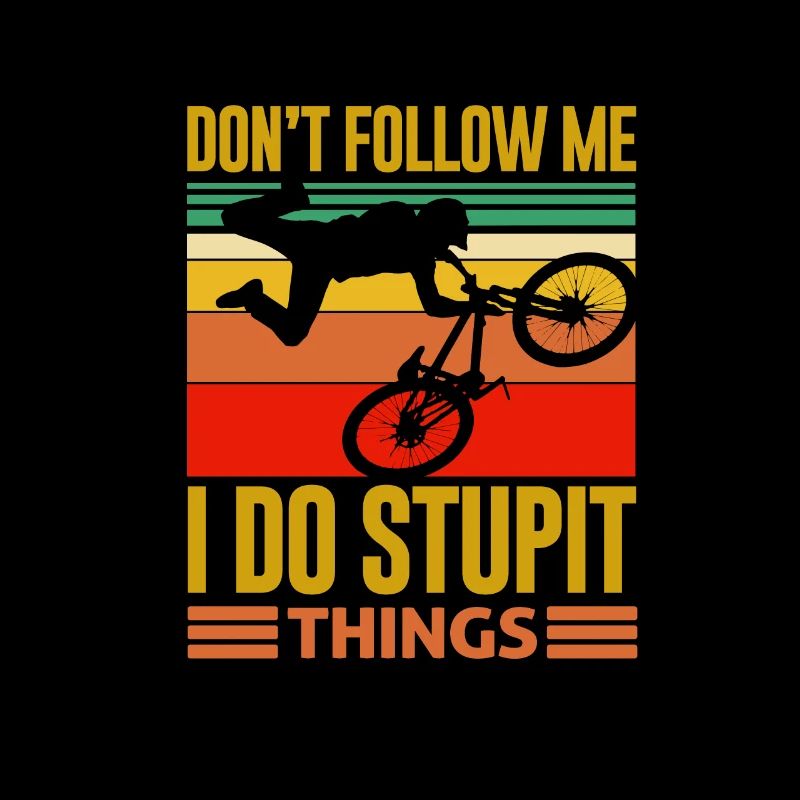 Ne me suivez pas, je fais des choses stupides avec