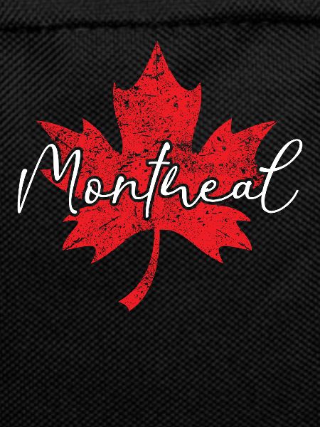 Montreal Canada Red White Cloverleaf