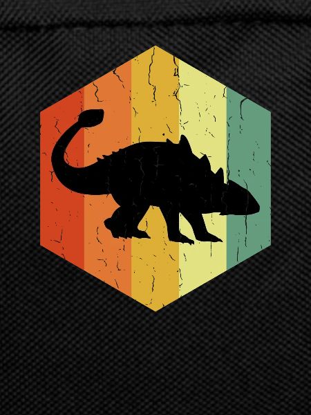Distressed Ankylosaurus Ankylosaurus Hexagon