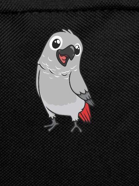 Kawaii Grey Parrot