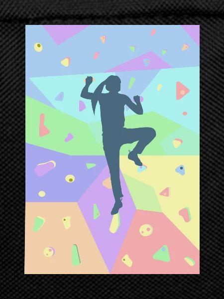 Bouldern Kletterer Geschenk Kletterwand Boulderer