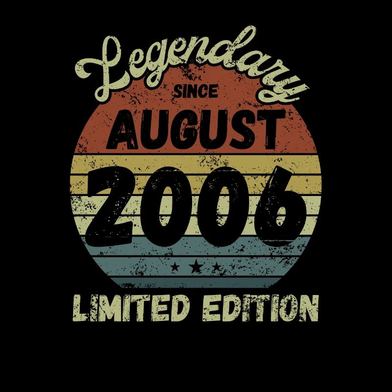 Legendary since August 2006 - Birthday