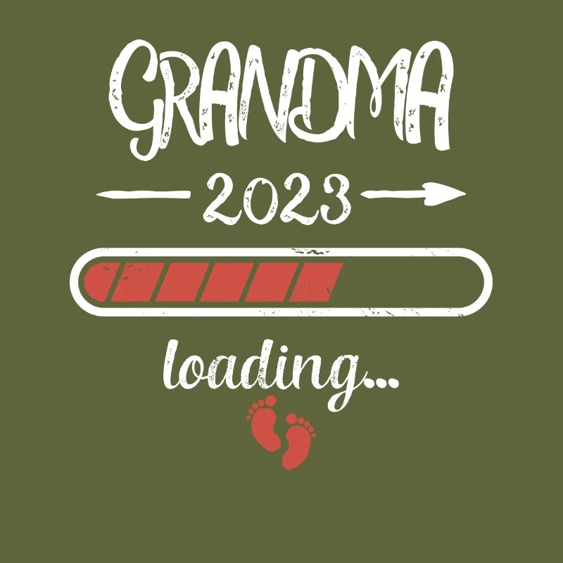 Oma 2023 Loading Schwangerschaft Großmutter Geburt