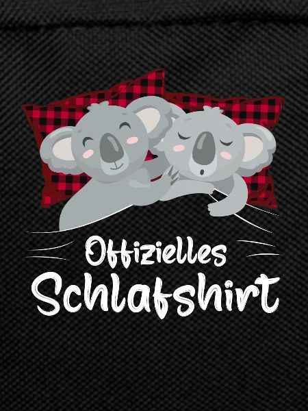 Offizielles Schlafshirt Koala Buffalo Plaid
