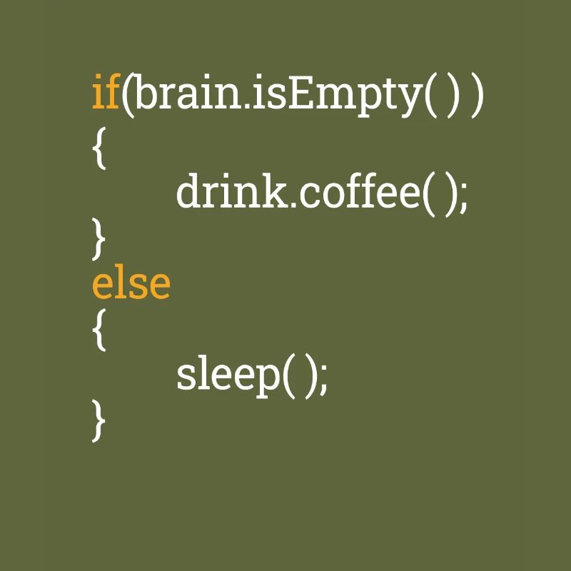 Programmer Computer Science Student Tired Coffee C++