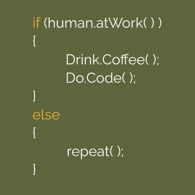 Programmierer Informatiker Kaffee Geschenk C# Java
