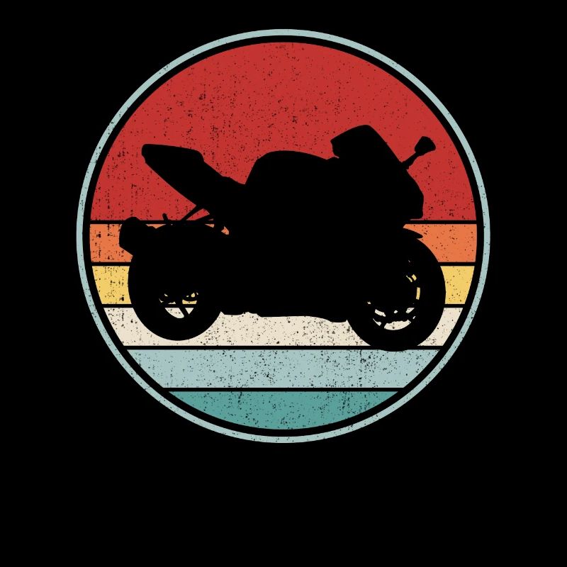 Biker Racer Motorrad Mountain Oldtimer Motor