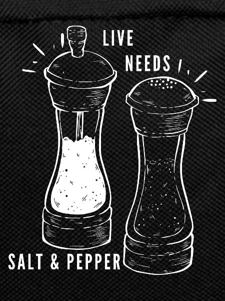 Encouragement salt and pepper