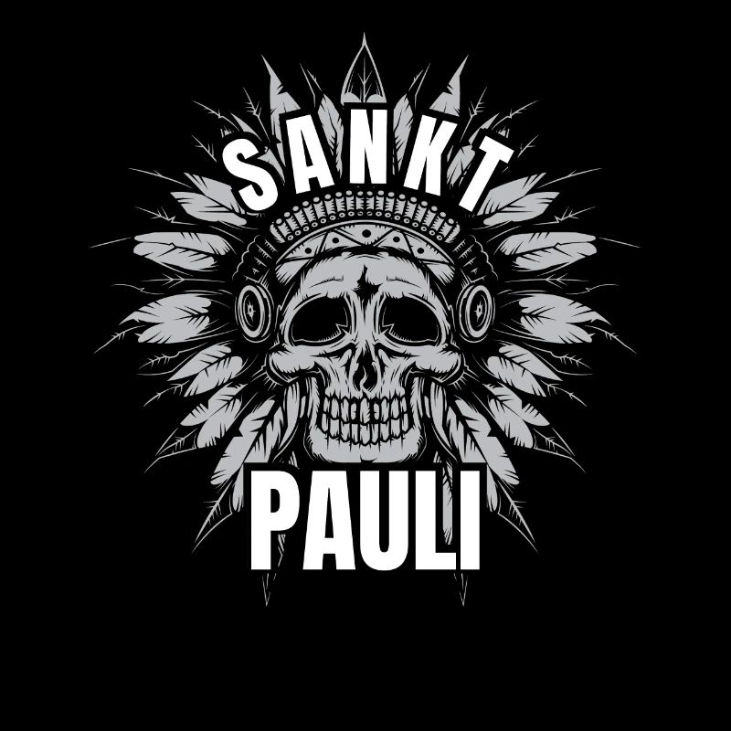 St Pauli. Éventail St pauli Éventail Paulianer Hamburger