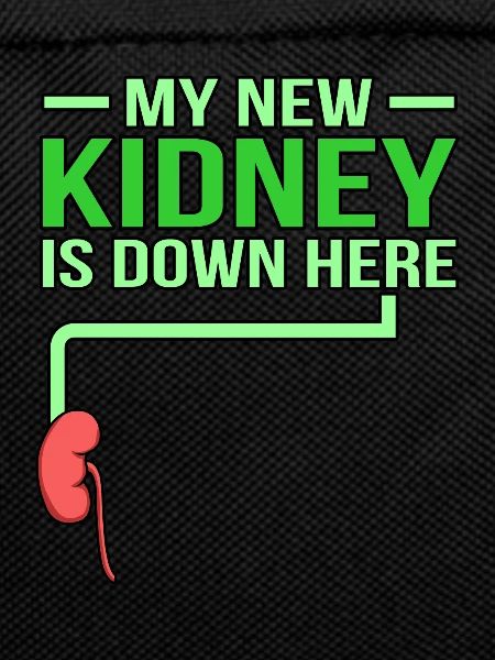 The kidney is down here