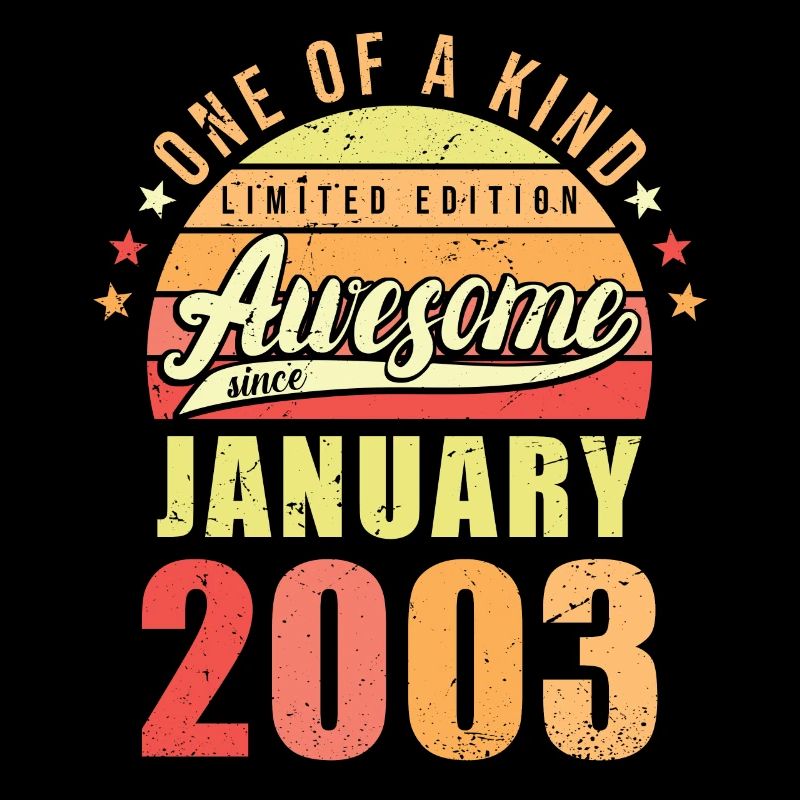 Geburtstag Januar 2003