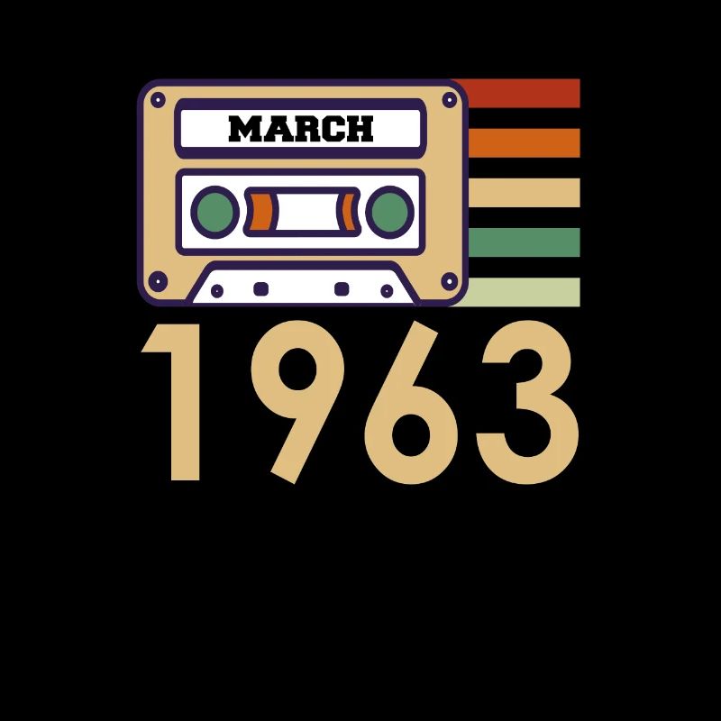 59th birthday gift March 1963