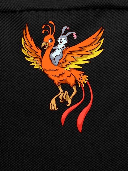 Rabbit rides on Phoenix