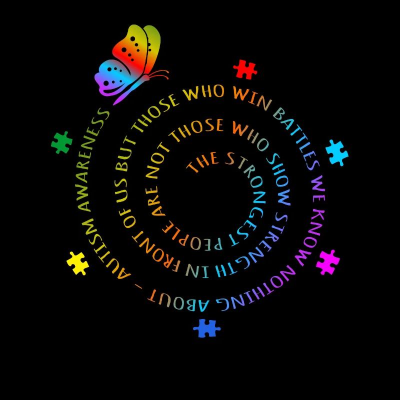 Strong People Autism Consciousness Autistic