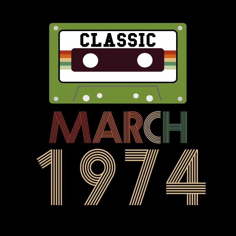 48th birthday gift March 1974