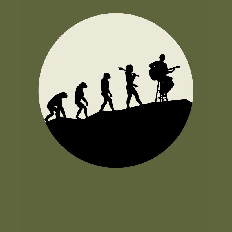 Guitarists Evolution Moon