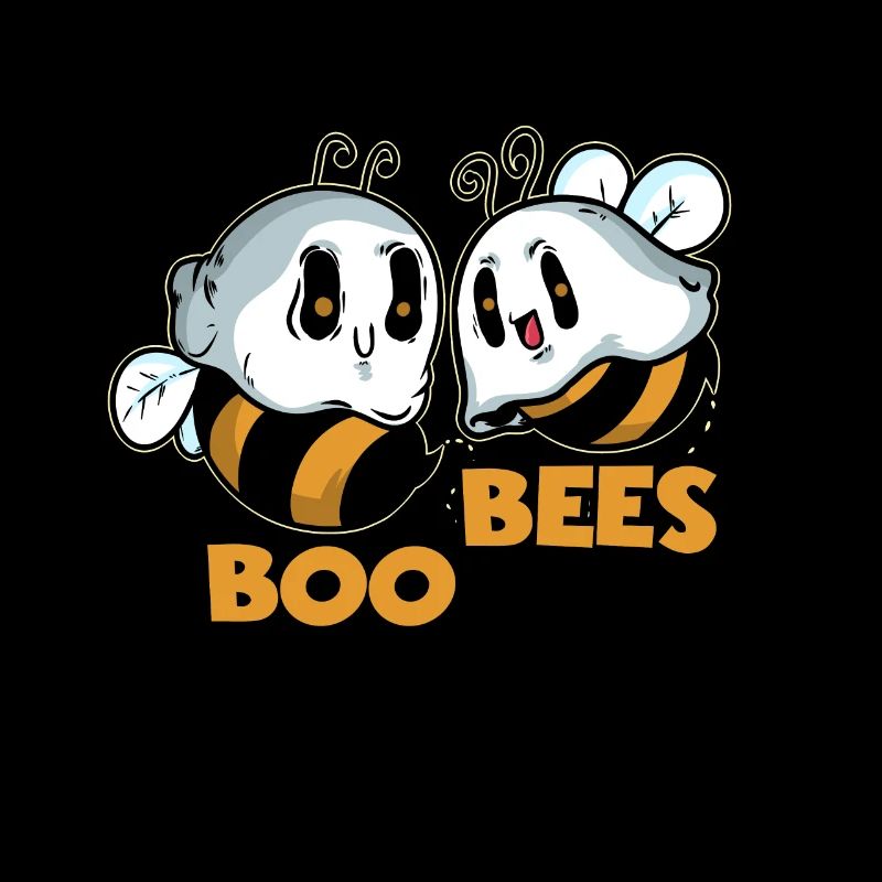 Boo Bees Ghosts Halloween Bees