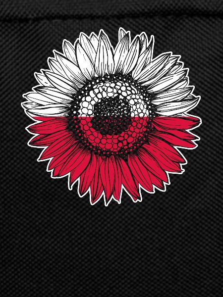 Poland Flag Sunflower